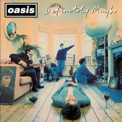 La portada del primer disco de Oasis, de 1994, disparada en la casa alquilada por Bonehead, guitarrista y miembro fundador, en West Didsbury, un suburbio de Mánchester
