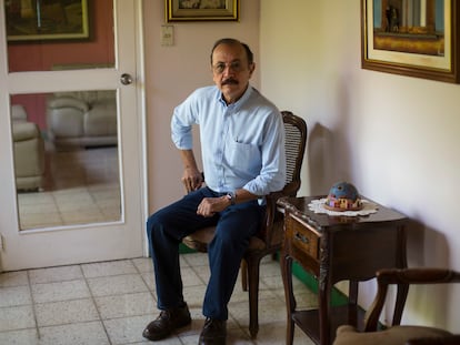 El exgeneral sandinista Hugo Torres, retratado en su casa de Managua en 2018.
