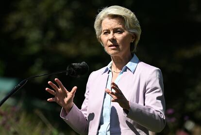 La presidenta de la Comisión Europea, Ursula von der Leyen.