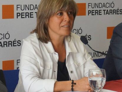 N&uacute;ria Mar&iacute;n, alcaldessa de l&#039;Hospitalet de Llobregat.