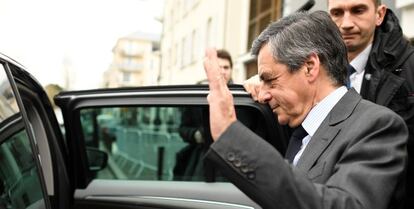 El ex primer ministro francés François Fillon.