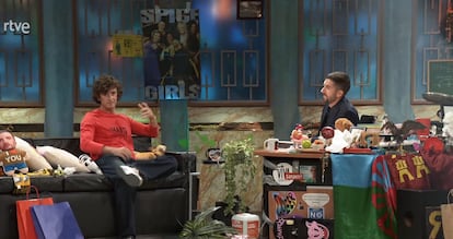 Guitarricadelafuente, en un momento de la entrevista.
