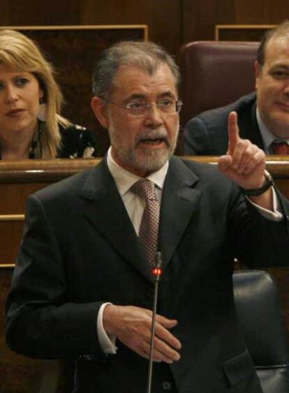 Mariano Fernández Bermejo, en el Congreso.