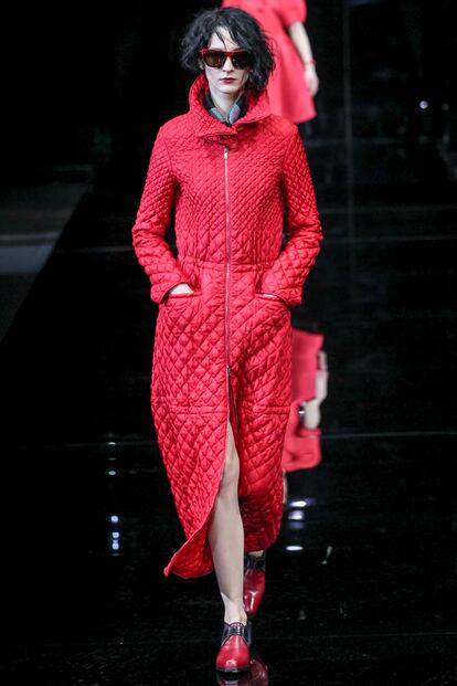 Emporio Armani desfile otono invierno 2015