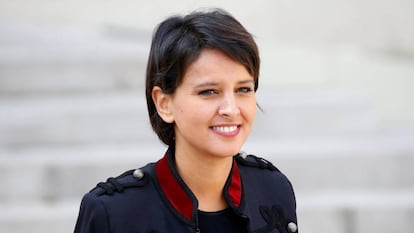 La ministra francesa de Educación, Najat Vallaud-Belkacem.