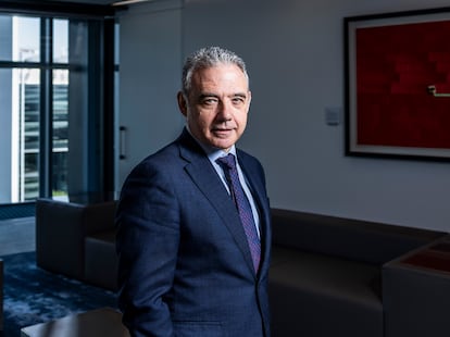 Pablo Blanco, director general de asuntos legales de Repsol, en la sede, en Madrid.