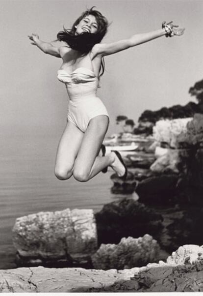 'Brigitte Bardot', Saint-Tropez, 1955, de Philippe Halsman (Riga, 1906-Nueva York, 1979).