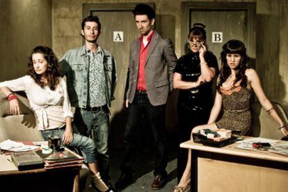 El elenco de la serie <i>Desalmados.</i>