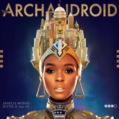 Deslices estéticos
	

	Janelle Monáe. The ArchAndroid.
	
	Que los territorios o dominios del kitsch suelen ser ambiguos, salta a la vista. Hasta para una estrella del soul-pop como Janelle Monáe: La tentación de transformarse en una heroína de ciencia-ficción, look Metrópolis pero que acaba dando una imagen más propia de una drag queen del Carnaval de Tenerife. De todas formas, como sobre gustos, no hay nada escrito, no se flagele, si le gusta.