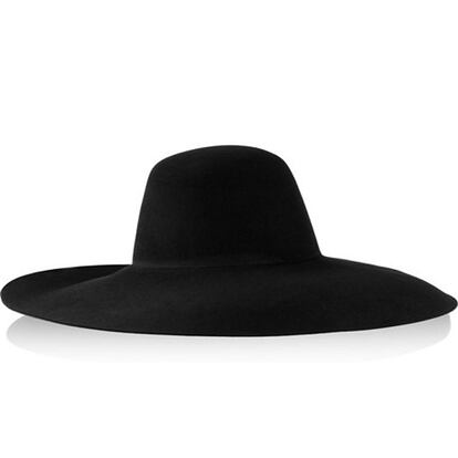 Sombrero de fieltro de Lanvin. 