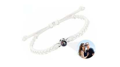 Pulsera personalizable con fotografía.