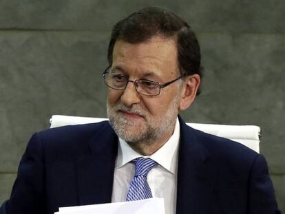 El presidente del Gobierno en funciones, Mariano Rajoy.