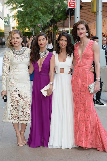 Sophia Bush, Jodie Snyder, Danielle Snyder y Hilary Rhoda