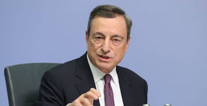 El presidente del Banco Central Europeo (BCE), Mario Draghi.