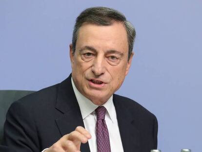 El presidente del Banco Central Europeo (BCE), Mario Draghi.