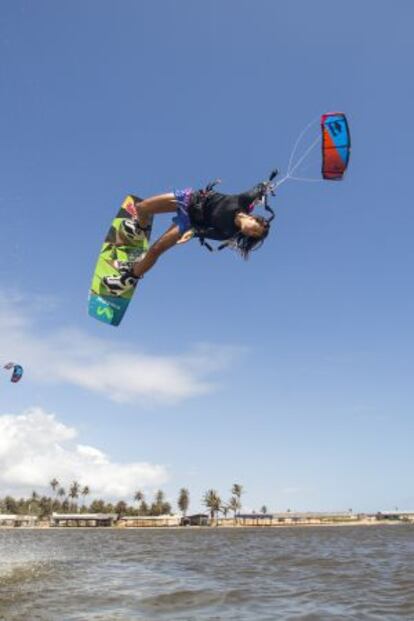 Gisela Pulido during a competition.