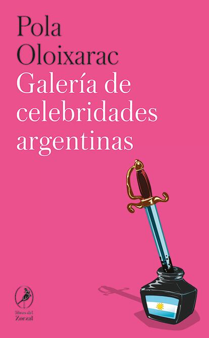 Portada de 'Galería de celebridades argentinas', de Pola Oloixarac.
