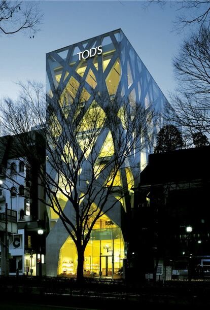 Edificio para la sede de Tod´s en Tokio.