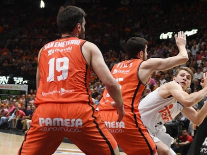 Doncic busca hueco ante Vives y San Emeterio