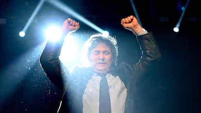 Javier Milei, candidato a presidente en Argentina