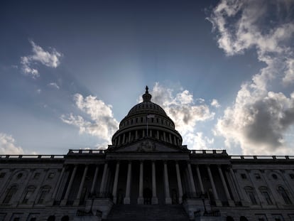El edificio del Capitolio de EE UU, en Washington, el pasado 1 de agosto.
