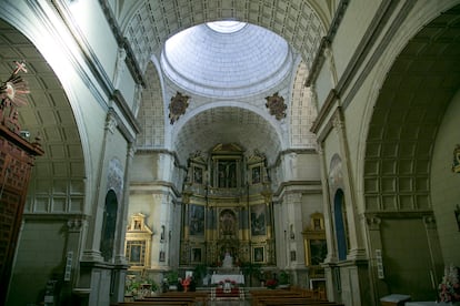 La iglesia del convento de La Puebla de Montalbán, concebida como suntuoso mausoleo para el cardenal Pacheco.