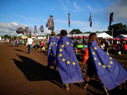 Asistentes a la edición 2016 de Glastonbury