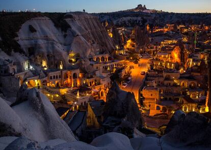 Panorámica de la Capadocia (Turquia), una de las regiones más pintorescas y especiales que se pueden visitar.