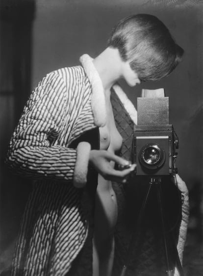 Autorretrato realizado en Berl&iacute;n en 1933. 