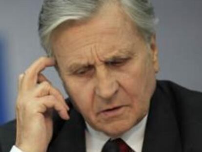 Jean Claude Trichet, presidente del Banco Central Europeo