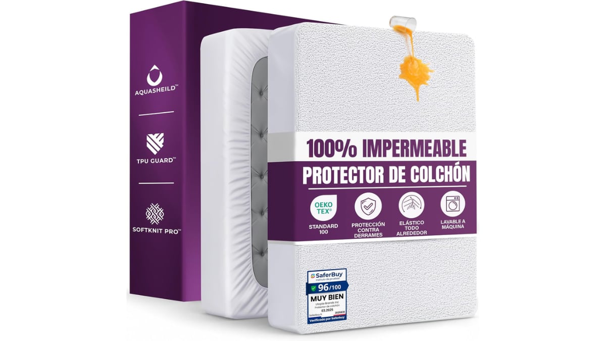 Este protector de colchón acumula más de 48.000 reseñas en Amazon.