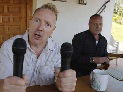 El ex cantante de los Sex Pistols, John Lydon.  