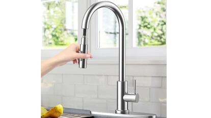 ofertas amazon hoy en un grifo de cocina con caño giratorio 360 grados.