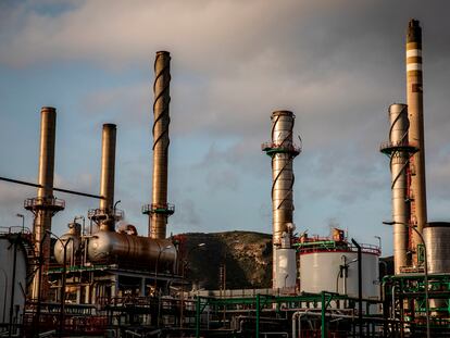 Refinería de Repsol en Cartagena.