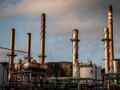 Refinería de Repsol en Cartagena.