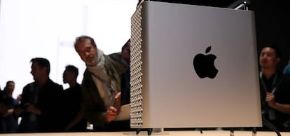 El nuevo Mac Pro de Apple, presentado hace unos d&iacute;as. 