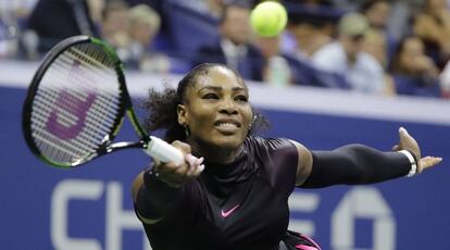 Serena William, durante el Open de Nueva York.