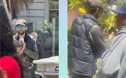 Uso de un iPhone 17 Pro en la calle