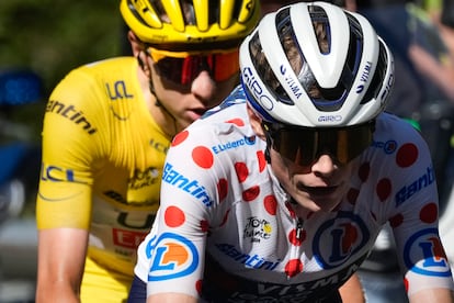 Jonas Vingegaard, en acción en el pasado Tour de Francia.