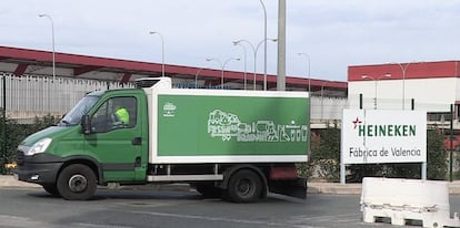 Imagen de la planta de Heineken en Valencia