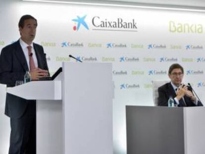 CaixaBank y Bankia quedarán registradas ya como una sola entidad el viernes 26