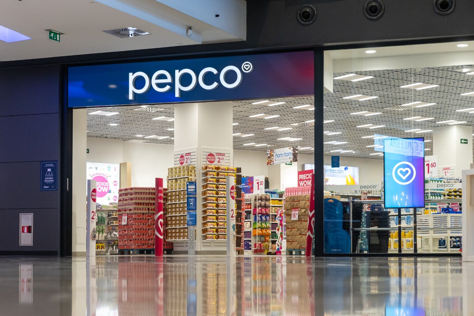 Exterior de una tienda de Pepco.