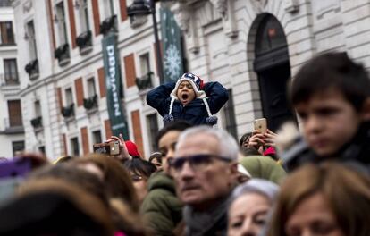 Un grupo de personas disfruta de una promoción de 'Anastasia' en Madrid.