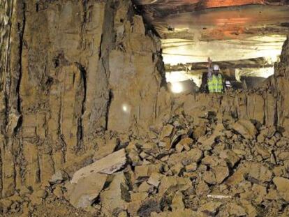 Calado del t&uacute;nel de la l&iacute;nea 1 del metro de M&aacute;laga bajo la ronda oeste