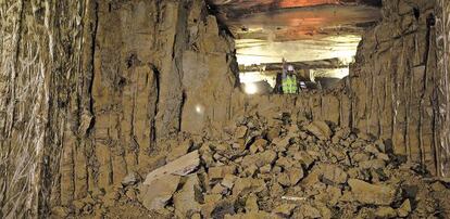 Calado del t&uacute;nel de la l&iacute;nea 1 del metro de M&aacute;laga bajo la ronda oeste