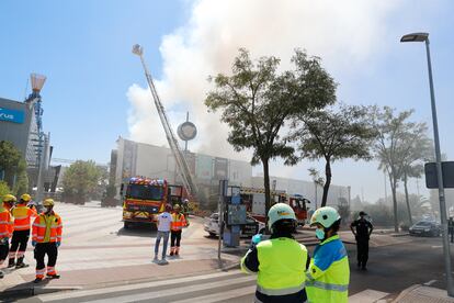 Incendio Centro Comercial Heron City Las Rozas
