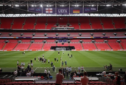 Wembley acogerá este domingo la final de la Eurocopa femenina entre Inglaterra y Alemania.