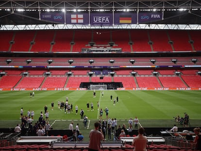 Wembley acogerá este domingo la final de la Eurocopa femenina entre Inglaterra y Alemania.