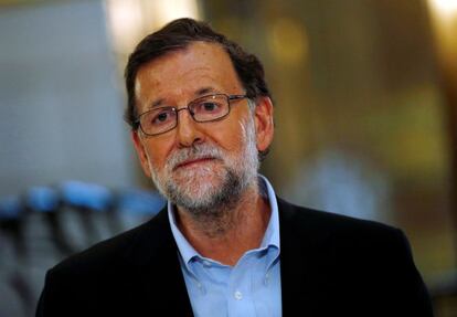 Mariano Rajoy, presidente del Gobierno en funciones.