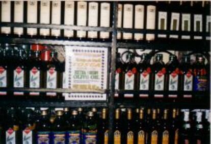 Exportación de aceite envasado.